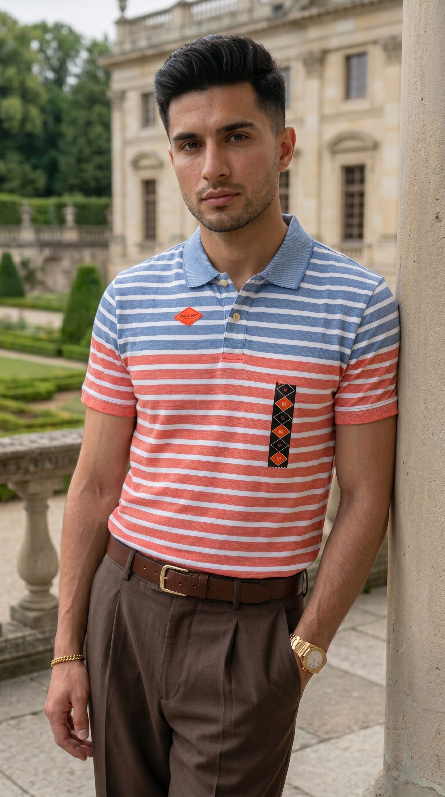 twin striped polo shirts twin striped polo shirts