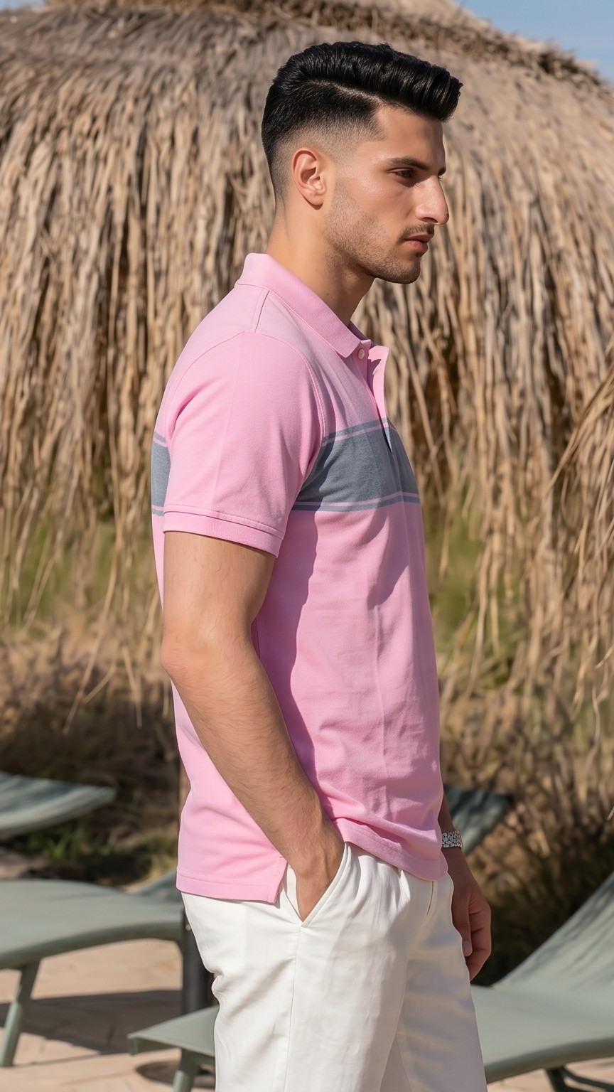 blossom blue striped polo shirt blossom blue striped polo shirt