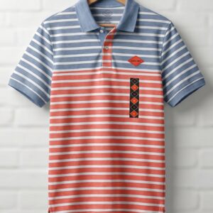 twin striped polo shirts