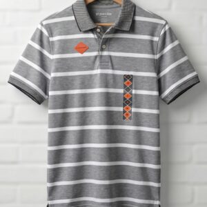twin striped polo shirts