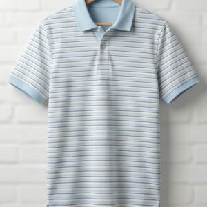 twin striped polo shirts